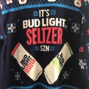 bud light Sweaters Bud Light Seltzer Size Large Ugly Christmas